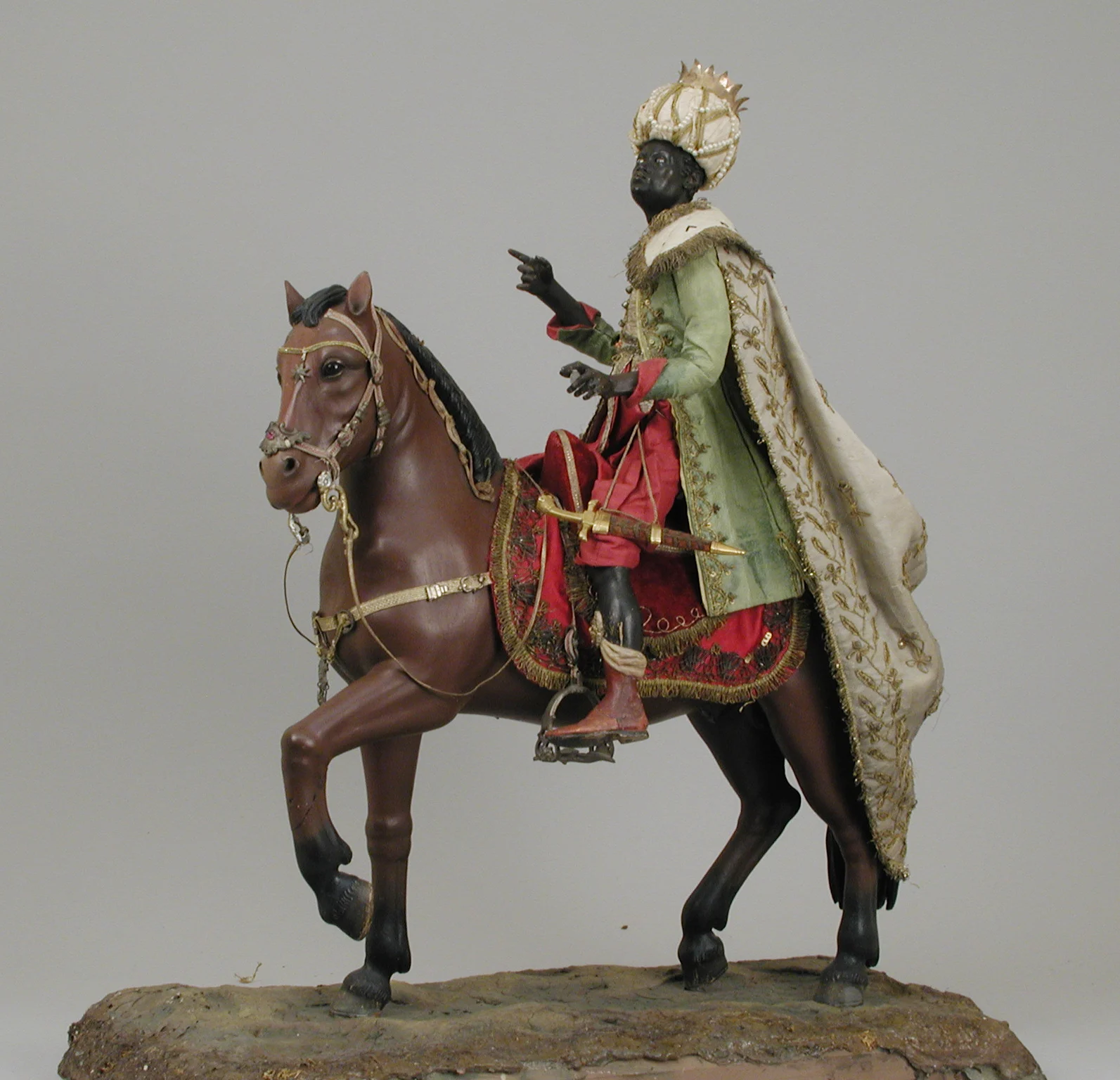 Historical image titled Moorish king.