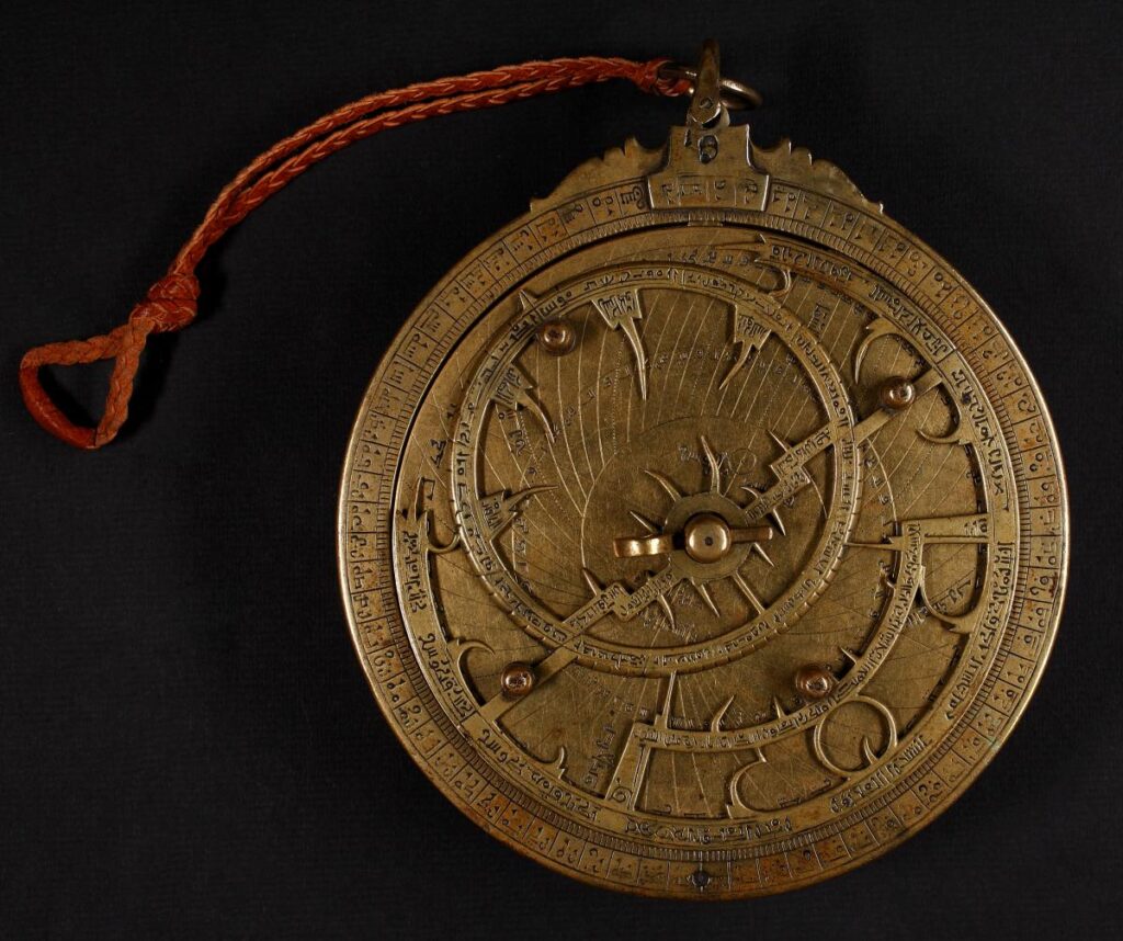 Andalusian astrolabe attributed to Muhammad ibn al-Saffar.